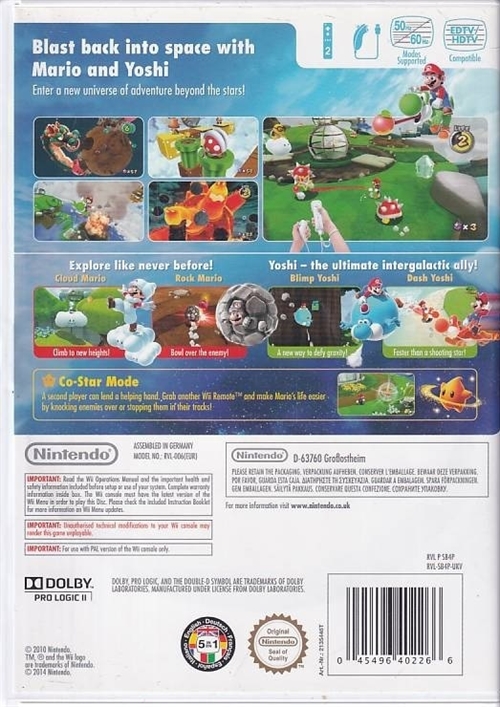Super Mario Galaxy 2 Selects - Wii (B Grade) (Used) 